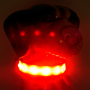 Grenouillère lumineuse led en TPU, collier de chien, fournitures pour animaux de compagnie - Product Image 4