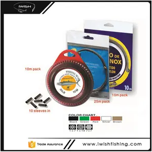 10M Pack Stainless Steel Trace Wire Leader For Big Game Fishing