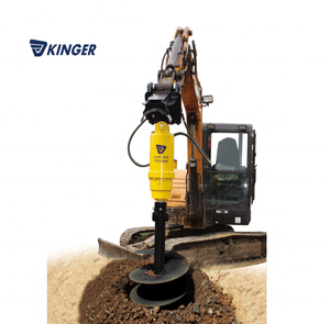 KINGER <span class=keywords><strong>auger</strong></span> sticks erdbohrer hydraulische für bagger kompakt bagger <span class=keywords><strong>loader</strong></span> - Product Image 3