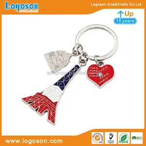 Pháp Paris lưu niệm Keychain tháp <span class=keywords><strong>Eiffel</strong></span> Collector của bữa ăn tối chuông pháp bản đồ mở chai Paris quà lưu niệm - Product Image 4