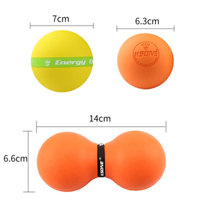 KSONE — Kit de blocs de Yoga de haute qualité, ensemble de boules de Massage pour le corps, brique de Massage, yoga - Product Image 5