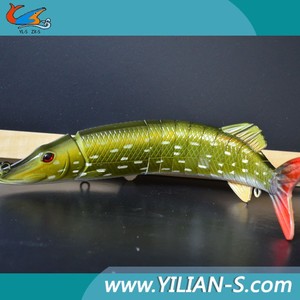 8 pulgadas 65 g 8 sección pesca articulado señuelos lucio swimbait muskie señuelos de pesca - Product Image 1
