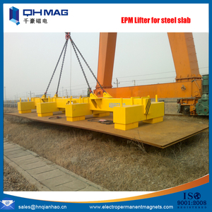 QHMAG magnetik permanen 10 ton, peralatan angkat berat magnetik untuk menyerahkan 10 ton pelat baja tebal - Product Image 6