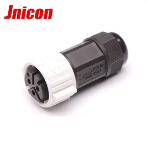 Jnicon Power Connector M25 Man-vrouw 4pin 30a Connector