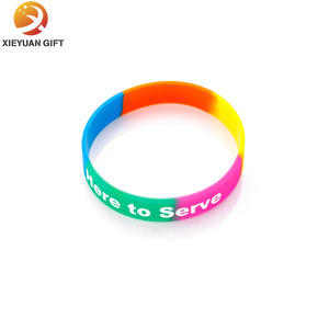 Debossed colore riempito sport personalizzato <span class=keywords><strong>superman</strong></span> wristband