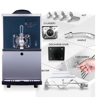Pasmo S930T 2.0L big cylnider machine à crème glacée molle à saveur unique avec pompe de détection infrarouge en option