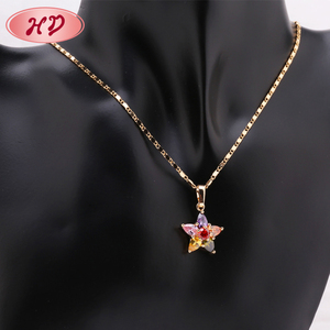 Juego de joyas artificiales chapadas en oro de 18K para mujer, bisutería de estilo indio, a precio barato