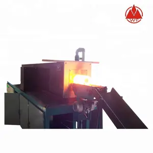 Iron Rod Induction Reheating Furnace High Frequency Induction Heating Equipment for Forging