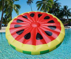 PVC Gonflable <span class=keywords><strong>Piscine</strong></span> Flotteur Jouets D'eau Pour Adulte Pastèque - Product Image 2