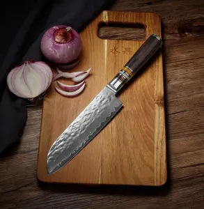 Chất Lượng Cao 67 Lớp Damascus Thép Santoku Dao