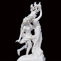 Statue en marbre culture pour homme et femme, sculpture taille de vie, apollo et 0hne