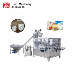 Milk Fowder/Flour/Salt Pouch Auger Filler premade flour bag Packing Machine