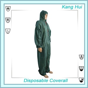 Alta calidad a prueba de fuego desechables hygeian Salas Blancas Coverall - Product Image 5