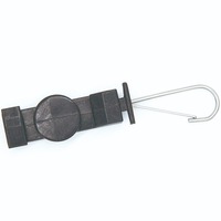 Nouvelle conception de pince de tension FTTH en plastique ABS pour accessoires de connecteurs de câbles de descente