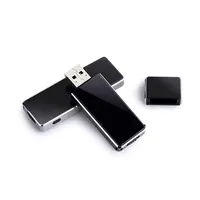 Aomago Hitam Saku 8GB 16GB Mini USB Perekam Suara