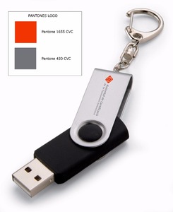 Envío Gratis, Logotipo Personalizado, Regalo Promocional, Marca China, Venta al por Mayor, Memoria USB de 8 GB, 16 GB, 32 GB, 64 GB, 128 GB, Unidad USB Giratoria - Product Image 2