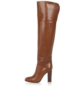 Moda di grandi dimensioni donne sexy sopra il ginocchio lunghi <span class=keywords><strong>stivali</strong></span> punta rotonda 2019 hotsale di alta <span class=keywords><strong>stivali</strong></span> <span class=keywords><strong>tacco</strong></span> - Product Image 1