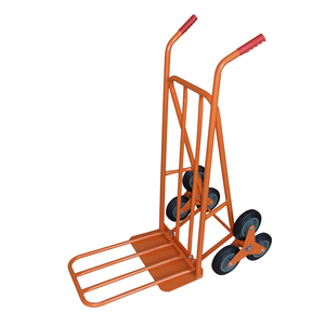 Carro de mano HT4026 para escalera de escalada, con rueda de goma sólida de 6x1,5 pulgadas - Product Image 1