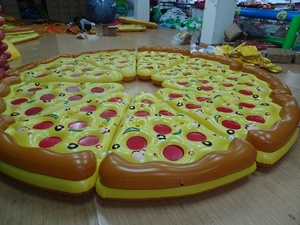 Tapis flottant gonflable personnalisé Jouets flotteur de piscine de <span class=keywords><strong>pizza</strong></span> - Product Image 3