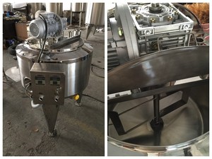 100L/200L/300L de acero inoxidable pequeño jugo de leche pasteurizador - Product Image 2