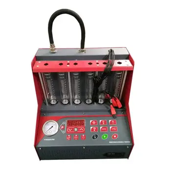 IMT-600/610NCNC600 machine Fuel Injector Cleaning Machine Ultrasonic Tester Washing Tool 6 Cylinder DHL For Atuo