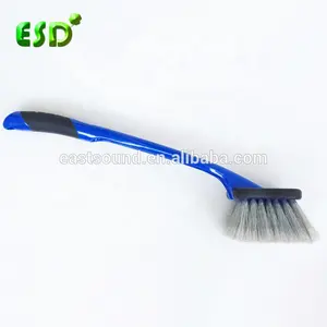 ESD Hot Sell Plastic Car Wheel Cleaning Brush With Long Handle Suppliers