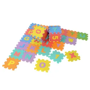 36 unids Soft EVA espuma bebé niños alfabeto números juego rompecabezas Jigsaw Juguetes