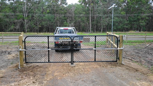 Nhà máy trực tiếp thép mạ kẽm trang trại cổng lĩnh vực cổng giá rẻ đồng cỏ cổng - Product Image 5