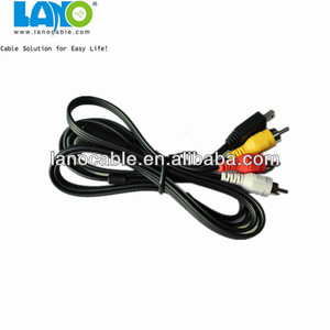 venta al por mayor mini <span class=keywords><strong>micro</strong></span> <span class=keywords><strong>usb</strong></span> a 3 <span class=keywords><strong>rca</strong></span> splitter <span class=keywords><strong>cable</strong></span> adaptador - Product Image 1