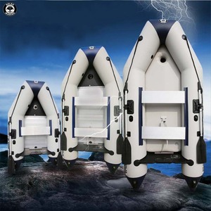 Bote inflable personalizado con motor, bote inflable plegable para pesca, río, lago - Product Image 2