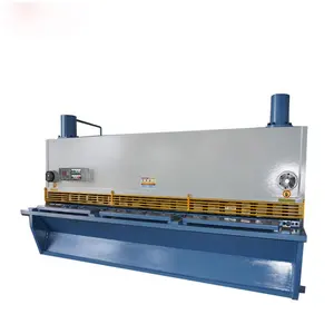 metal hydraulic guillotine shearing aluminum iron sheet plate cutting machine