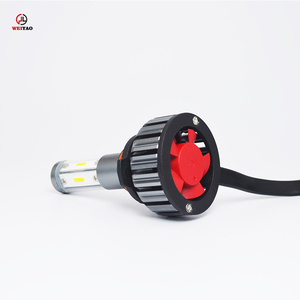 Weiyao gros V18 9005 4 côtés csp led phare de voiture jaune blanc bleu led auto éclairage avant - Product Image 5