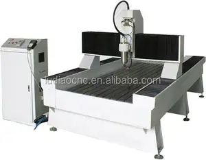 Alibaba Leverancier Doual Hoofden Steen/Marmer Carving Cnc Router 1325 Graveermachine Met 7.5KW Waterkoeling Spindel