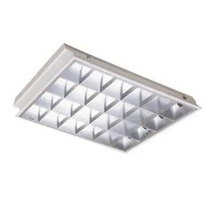 零售 troffer light 4x18w LED grille light fixture