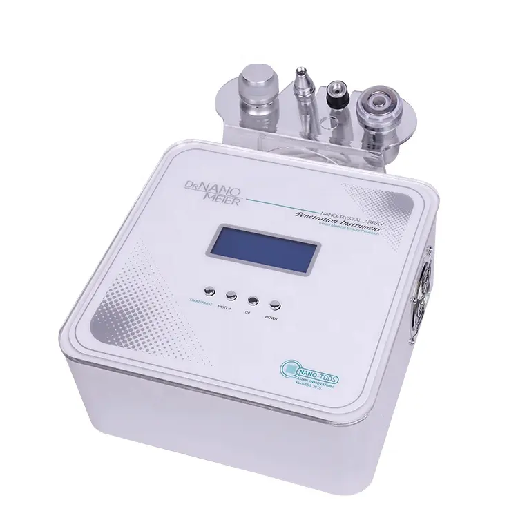 Salon use microneedle anti-aging facial care rf mesotherapy electroporation