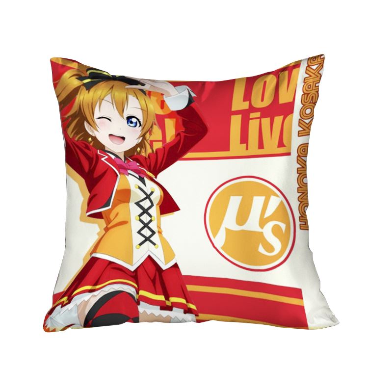 Новый косака хонока - любовь в прямом эфире 40 x 40 см площадь аниме Dakimakura Waifu бросить подушку крышка GZFONG307
