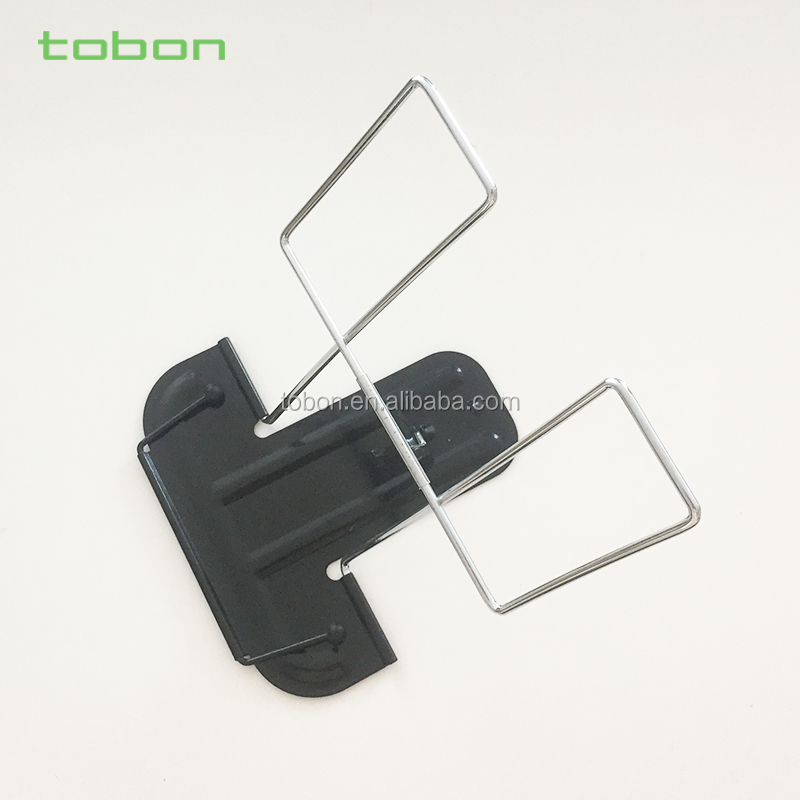 Пластиковый и металлический Регулируемый книжный конец