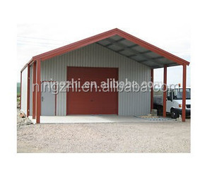 Cadre Garage avec Espace de rangement 6x9x3.5m/Métal <span class=keywords><strong>Caport</strong></span> Avec Petite Maison - Product Image 2
