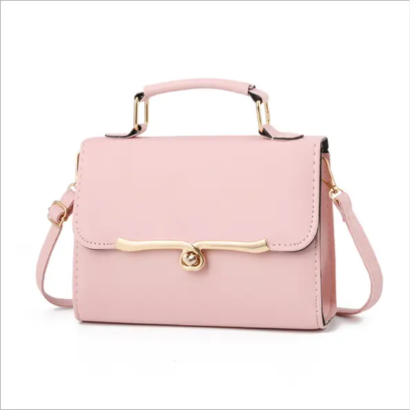 Small purse vintage satchel for women PU leather cover crossbody bags saddle shoulder bag