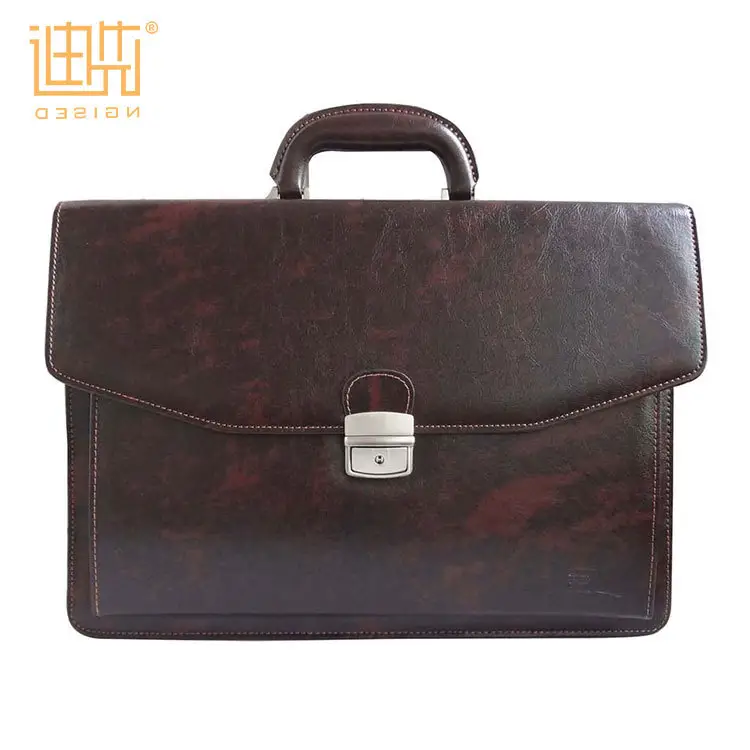 Hot men leather bag high quality men briefcase branded art cheap lawyer business genuine PU leather briefcase