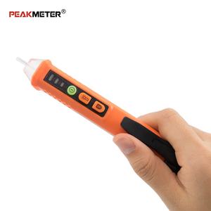PEAKMETER PM8909 usta fotoselli AC canlı tel temassız NCV dedektörü voltmetre renk kutusu ambalaj - Product Image 4