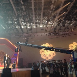 Grúa para Cámara Profesional de 17 m Fabricada en China, Jimmy Jib <span class=keywords><strong>Andy</strong></span> Jib-417, 14.1 (46 pies), 16.3 (54 pies), 17 m (56 pies), 15 kg - Product Image 4