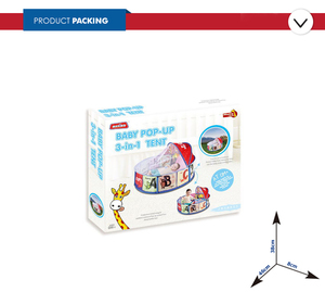 Lit portable d'extérieur mignon 3 en 1 pour bébé, <span class=keywords><strong>tente</strong></span> de <span class=keywords><strong>jeu</strong></span> pour le sommeil, vente en gros - Product Image 6