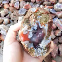 Pedra de Ágata Africana Ágata de Fogo Áspera Natural Raw, Venda Quente, 2016, Atacado