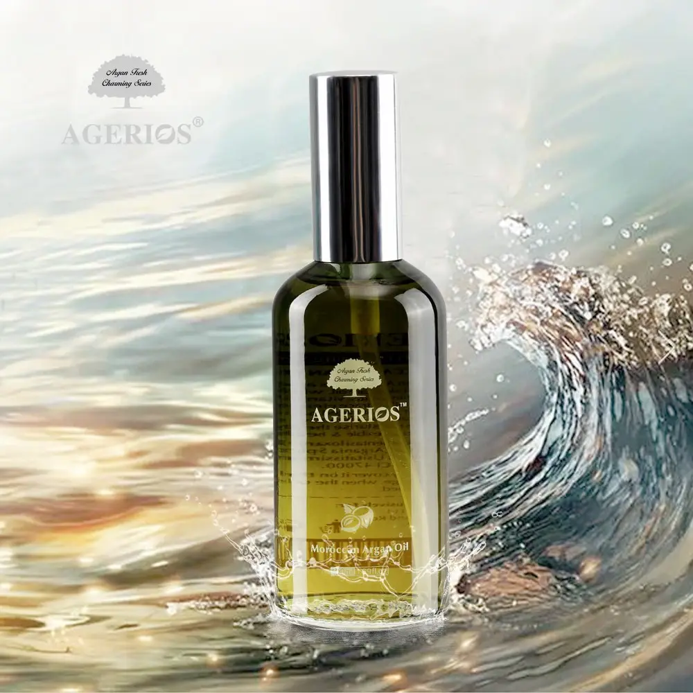 Serum Rambut Salon Kecantikan Merek Spa Argan Oil Kosmetik