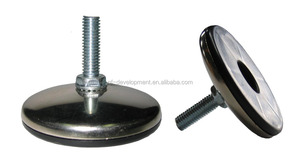 OEM Metal Hierro Silla de comedor moderna Gabinete Patas de acero para interior/exterior Pies de goma ajustables para muebles Sala de estar al aire libre - Product Image 4