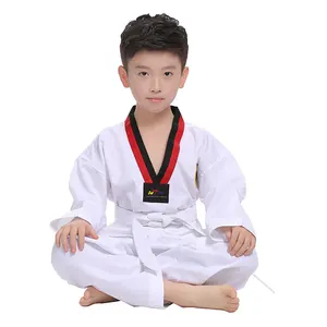 jiu jitsu uniforme niños Suppliers-XXXS-XL de Taekwondo 100% algodón para niños y adultos