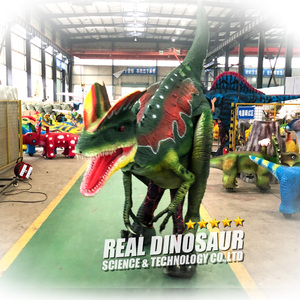 Disfraz de <span class=keywords><strong>dinosaurio</strong></span> de baile para adulto, traje de cosplay realista para caminar - Product Image 5