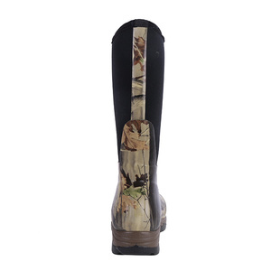 <span class=keywords><strong>Botas</strong></span> de goma de caza para hombres, calzado de goma EVA hecho a medida, tela de algodón, banda elástica, por debajo de la rodilla, Jersey individual, impermeable, Aida, venta al por mayor - Product Image 4