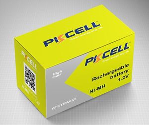 PKCELL Long Cycle <span class=keywords><strong>Liife</strong></span> 1000 Fois Rechargeable Batterie AAA 1.2 v 1000 mah Nimh Batterie pour Horloges - Product Image 6